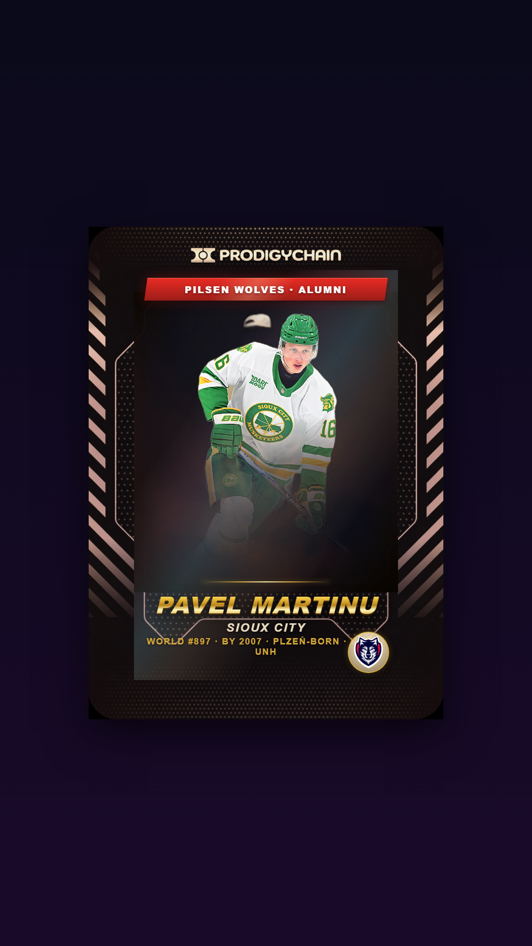 Pavel Martinu — ProdigyCard