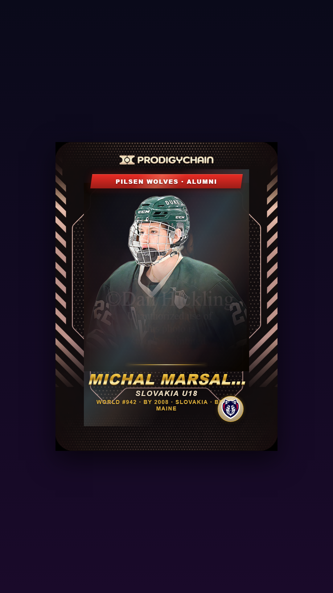 Michal Marsalek — ProdigyCard