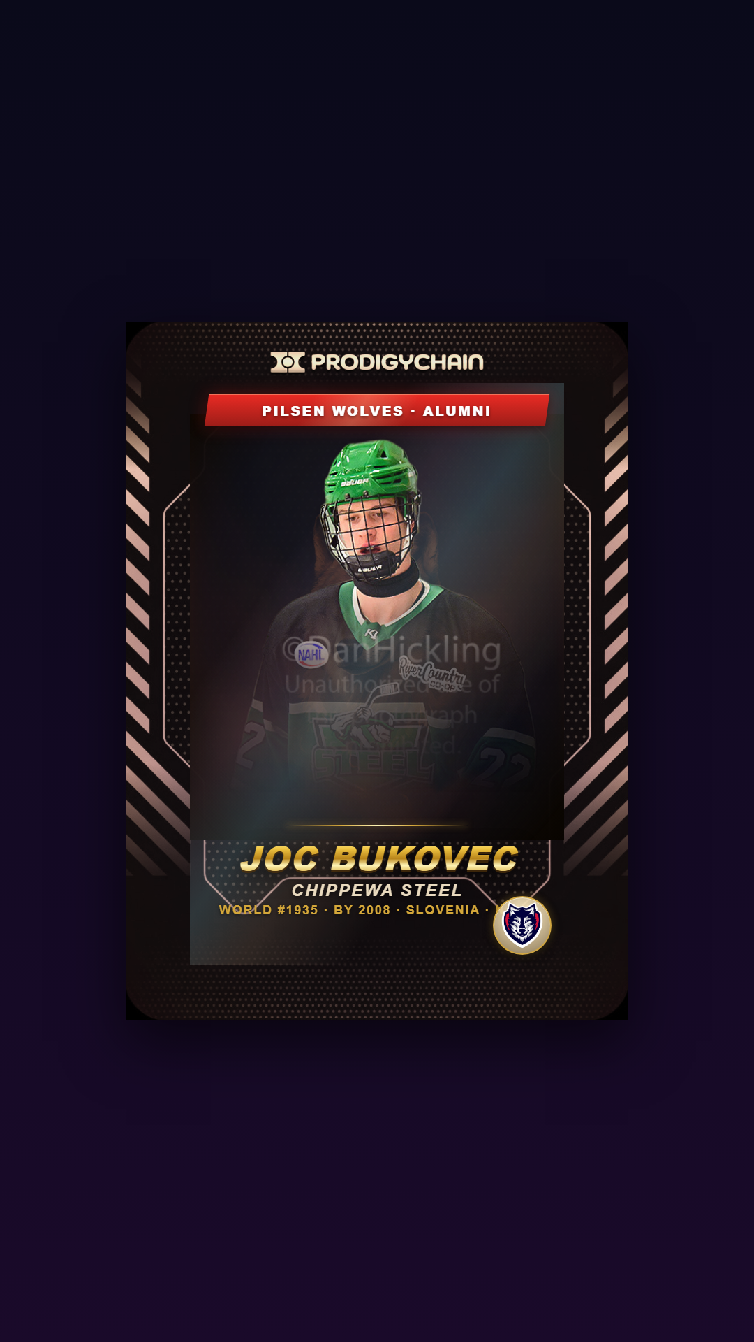 Joc Bukovec — ProdigyCard