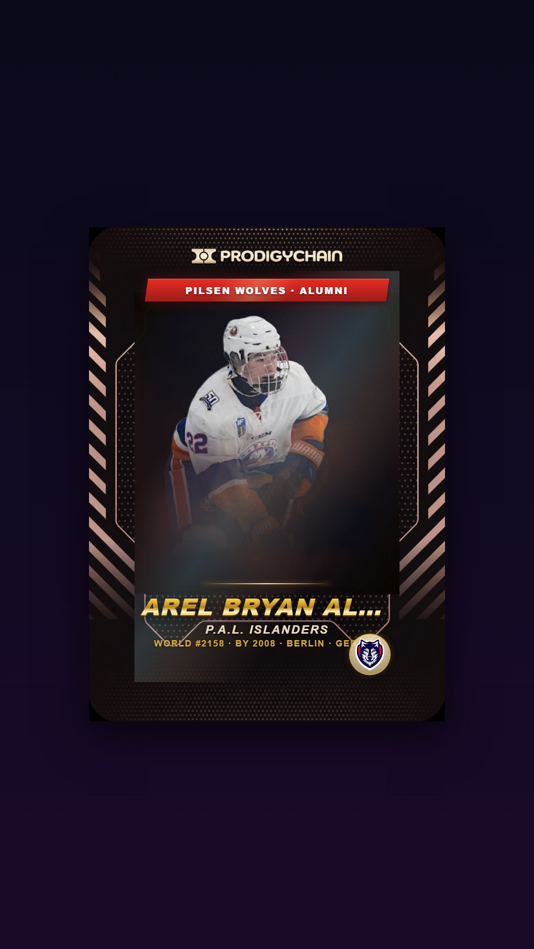 Arel Bryan Albert — ProdigyCard