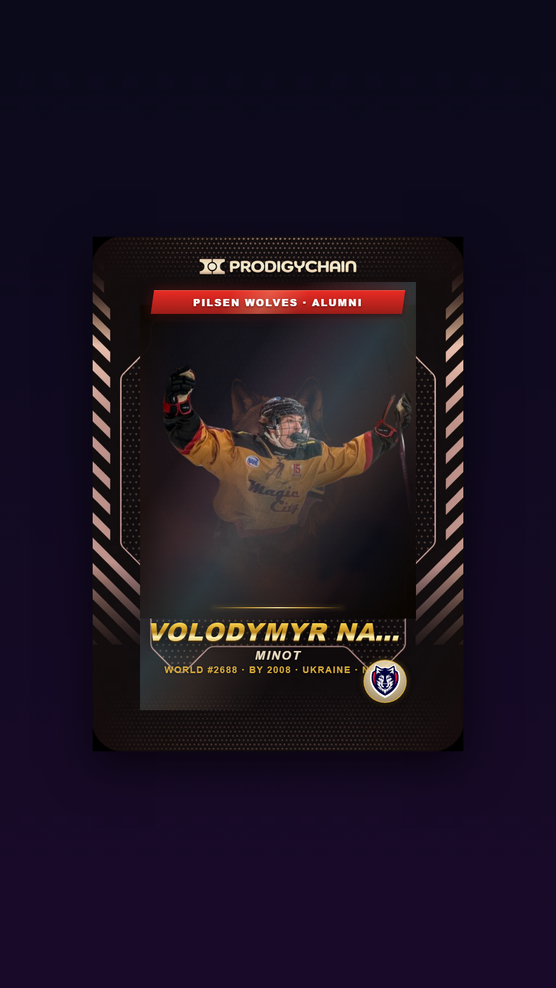 Volodymyr Naumenko — ProdigyCard